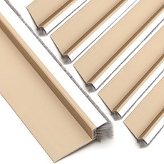 TEUM TEUM 門縫密封條 棕色 訪問型 6個入, 1組