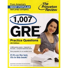 1 007 GRE Practice Questions, The Princeton Review