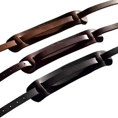 HipStrap 吉他背帶 The 1950 True Historic 系列 皮製, 哈瓦那棕（深）, 1個