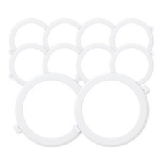 라인라이팅 LED 샤인 6인치 다운라이트 20W 방습 (주광/전구/주백), 주광색(흰빛), 10개