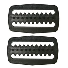 2Pcs 웨이트 벨트 키퍼 리테이너 슬라이더 다이빙 웨빙 벨트 슬라이드 스토퍼, 파랑색