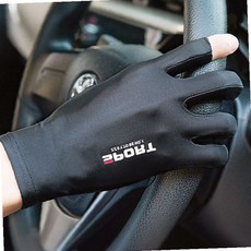 손가락 노출형 쿨링 장갑 자외선차단 통풍 메쉬 소재 운전 낚시 등산 야외활동, S