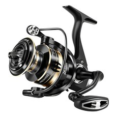 Huidiao 범용 베이트릴 2000-7000 5.2:1 기어비 금속 낚시릴 최대 10kg 드래그력 배스 각시붕어 가물치 전문, 3000, MG