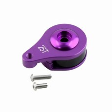 알루미늄 조정 서보 혼 스티어링 세이버 암 크롤러 자동차 부품, 2. plum, 1개