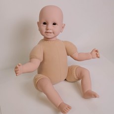 55cm 仿真寶寶 娃娃, 1個, 六牙布身體娃娃