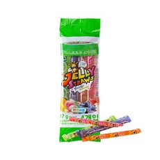 키즈웰 젤리 스트로우 4개입 77g (4개입x1세트), 1세트