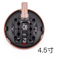 Vlogger C6戰術多功能拓展抽真空吸盤手機相機車用固定拍攝支架 機車行車紀錄, 4.5寸, 4.5寸