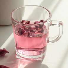 꿀이맘 홈카페 필수 유리잔 커피컵 4종 1p 요거트, 상세표기, 1, 1개, 크랙 글라스 1p