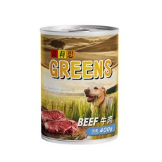 葛莉思GREENS犬罐400G 牛肉/雞肉 福壽 寵物濕糧, 1個, 牛肉