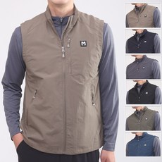 [샤인힐즈] 봄가을 MX 기능성 안감 집업 조끼 MXV3291