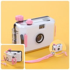 방수 토이카메라 화이트핑크 휴대용카메라