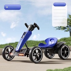 골든루트 어린이고카트 카트 자동차 전동 전동카트, 전기 구동, 1개, 블루 업그레이드 단일