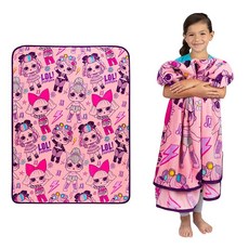 Gabby's Dollhouse 아동용 침구 슈퍼 소프트 마이크로 라셸 담요 116.8cm x 152.4cm(46인치 60인치) (공식 드림웍스 제품) 제작 Franco