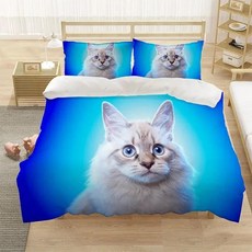 침구 싱글 트윈 풀 퀸 킹 사이즈 폴리에스테르 침실 이불 커버 성인, 3. 6