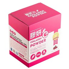 膠妍C 膠原蛋白粉 莓果口味 30包, 1個