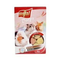 비타폴 멀티 믹스 드롭스 75g 토끼간식 햄스터 기니피그 고슴도치 간식, 1개