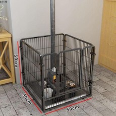 난로 안정망 철제 4편 캠핑용 난방기, E16 블랙 4피스 50x50x50cm, 기본 색상