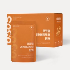 코코랩 리커버리 두유 진저, 75개, 170ml