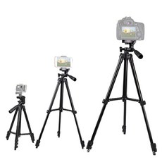 폰거치대 4단조절 삼각대 셀카거치대 스마트폰 홀더 포함, 본상품