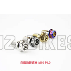 JZ BIKES 傑能商行 白鐵油管螺絲, 1個