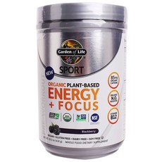 Garden of Life 運動能量集中 藍莓 432g, 1個