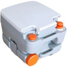 휴대용 캠핑 변기 차량용 이동식 임산부용 환자용 비상용, 305mm, 10L 뚜껑 3세대 원형 좌변기