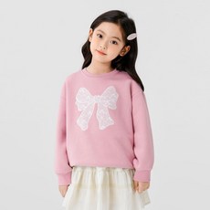 HONE BABY 女童蕾絲蝴蝶結衛衣