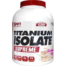 SAN 水解分離乳清蛋白Supreme 生日蛋糕口味, 1個, 2285克