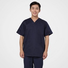 醫院服組 深藍色