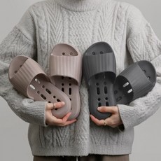 국내산 납작 슬리퍼 물빠짐 좋은 곰팡이 안생기는 욕실화 수영장, 다크그레이