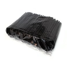 스푼빨대 검정 20cm 500개입, 1개
