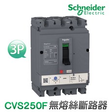 Schneider Electric CVS250F 無熔絲斷路器 250A, 1個, 3P 160A