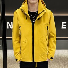 MINN CLAW 男款連帽衝鋒外套 春秋機能防潑水夾克