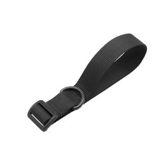 전술 에어소프트 버트스톡 슬링 어댑터 헤비 듀티 라이플 스톡 건 스트랩 로프 스트래핑 벨트, 1개, 2. BK