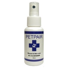 PETPAIR 寵物皮膚照護噴劑 (貓狗通用) 60ml｜舒緩搔癢、皮膚護理, 1個, 60ml
