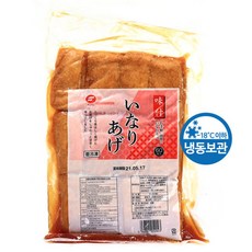 푸요 조미유부 1kg (60매)-레드라벨 /냉동, 60개