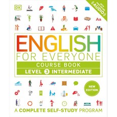 DK English for Everyone Course Book Level 3 Intermediate (含線上音頻) 美國版 平裝本, 詳見詳細資訊