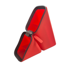 에이스상점 소닉 세우는 스탠드 필통 스탠딩 실리콘 펜 케이스 파우치, 1, 핑크