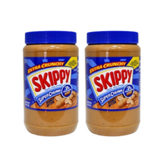 피넛버터 스키피 땅콩버터 Skippy peanut butter, 2개, 1.36kg