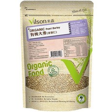 Vilson米森有機大麥（洋薏仁）450g【鮮物良品】, 1個
