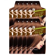 펴난 프리미엄 염색약 5p, 진한갈색, 10개