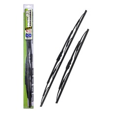 雨盾 矽膠鍍膜通用型雨刷 2件組, 14吋 + 26吋, 參考內容