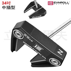 ＊立航高爾夫＊零扭矩 EVNROLL 推桿 ZERO Z5cs 34吋 TOUR SPEC 中插型推桿 黑, 1個