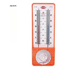 백엽상 과학실험 관측 창문, 습도 온도계