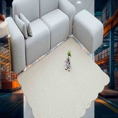 워싱 침대스프레드 러그겸용 베이지160X210 침실러그 침대러그커버 홈패브릭 침대덮개 인테리어러그 홈인테리어소품