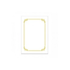 우진 160G 로얄 금박상장용지 G6 / A4 100매입 1개, 우진 160G 로얄금박상장용지 G공작 / A4 100매