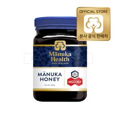 마누카헬스 뉴질랜드 로우 마누카 허니 MGO 263+ UMF 10+, 500g, 1개