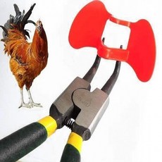 꿩안경 조류 병아리 농장용품 플라이어세트 눈보호, 1개, 꿩안경 중50개+펜치