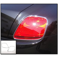 賓利 Bentley 2003-2012 Continental GT GTC 改裝鍍鉻銀 後燈框貼, 1個