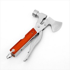 휴대용 도끼 해머 멀티툴 캠핑 등산 낚시 비상망치 다용도공구